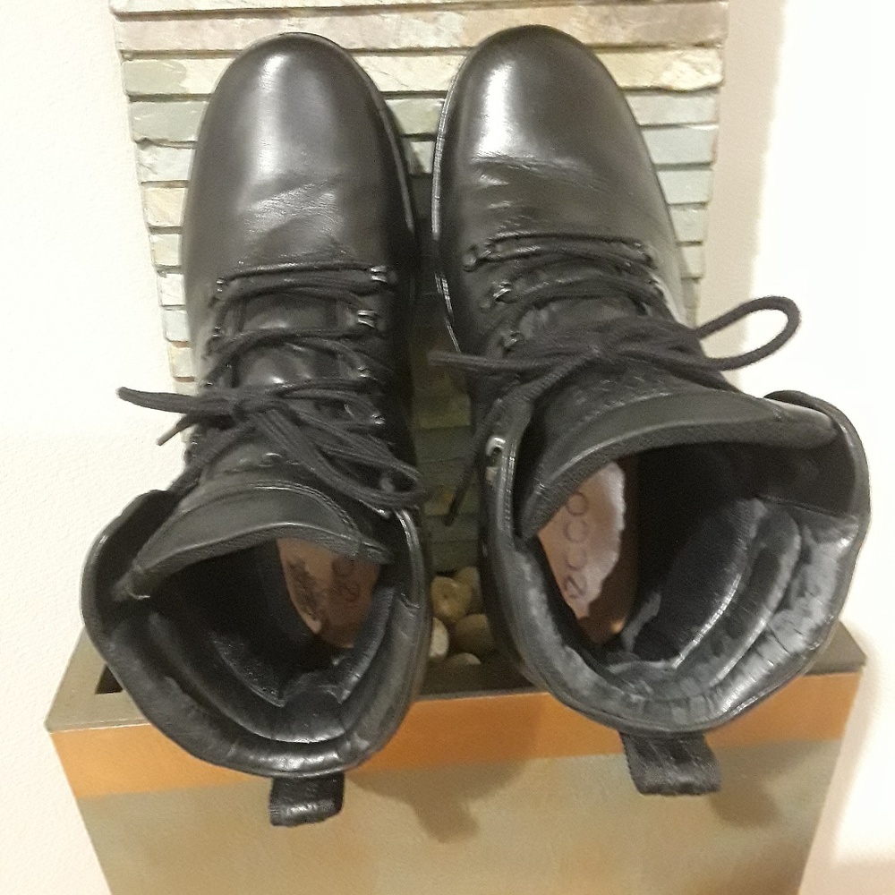 Mens - ECCO Track 6 Boots 2 - w/Goretex - Leather